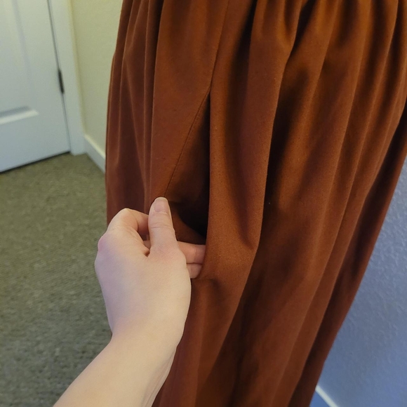 Handmade Linen Fall Dress • open to trades - Picture 6 of 8